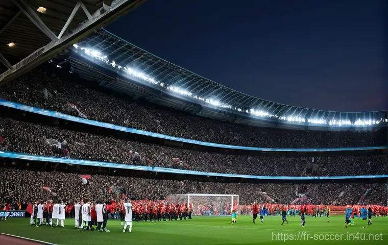 축구 응원가 리스트 - **Iconic Chant of Unity:** "Thousands of diverse football supporters, including men, women, and teen...