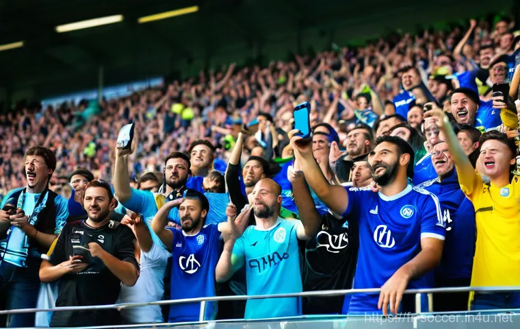 축구 응원가 리스트 - **Dynamic Ultras and Tifo Display:** "A wide-angle, dynamic shot capturing a "curva" or designated u...