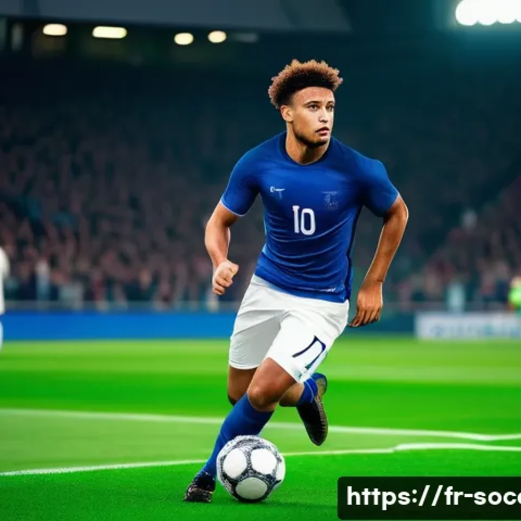 축구 유망주 스토리 공유 - **Prompt 1: The Ascending Star**
    "A dynamic, high-resolution action shot of a young, athletic Fr...